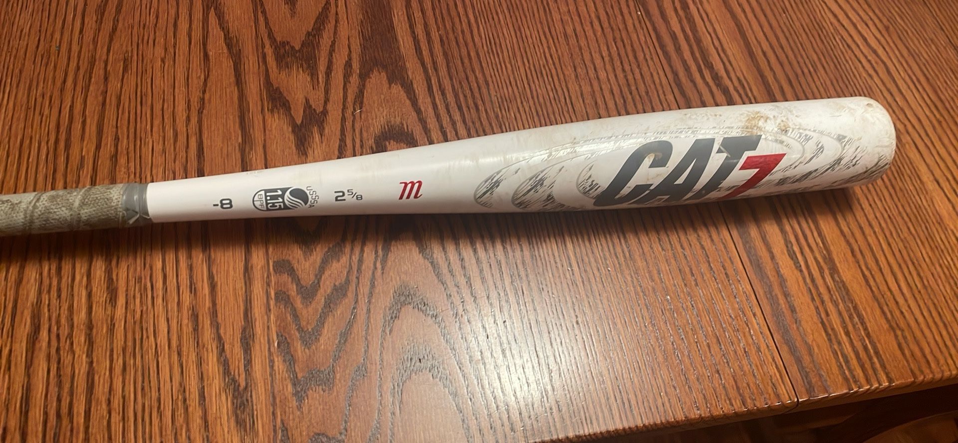 Marucci Cat 7, Drop 8 Bat + Marucci Backpack