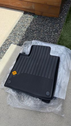 R1T All Weather Floor Mats lightly used