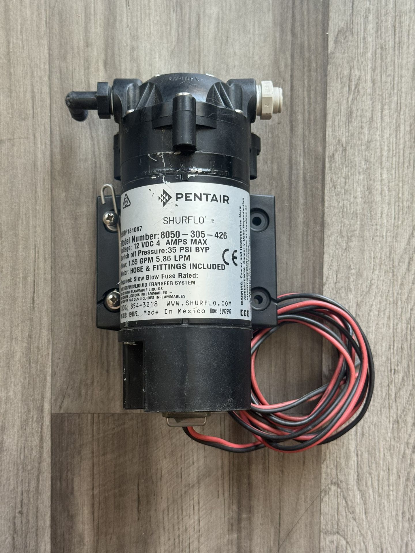 Shurflo By Pentair Oil Change Pump