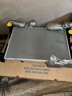 2012 C250 mercedes radiator