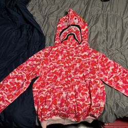 Men's BAPE ABC Camo Shark Full Zip Hoodie