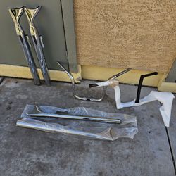 Motorcycle Handle Bars,exhaust Fish Tails