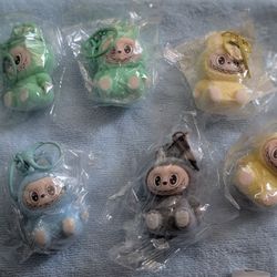 Lalabubu Doll Keychain Pendants Size 