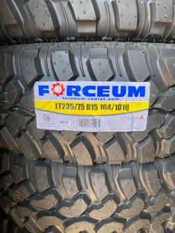 Mut Terrain 235 75 15 Llantas Nuevas 