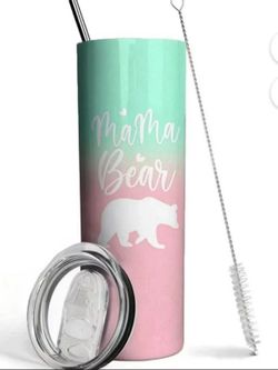 New  Mama Bear stainless steel tumbler