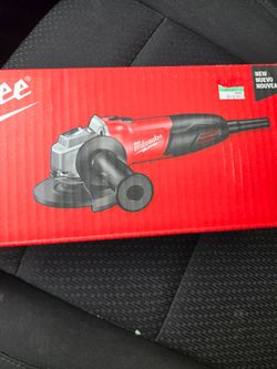 NEW Milwaukee angle grinder.