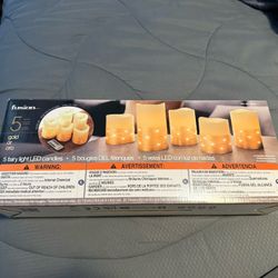 5 Candle Set