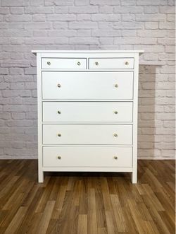 IKEA White Stain 6-Drawer Chest⚡️