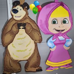 Masha and the bear Pinata