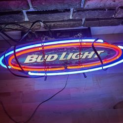 VTG Neon Bud light From The 90’s 