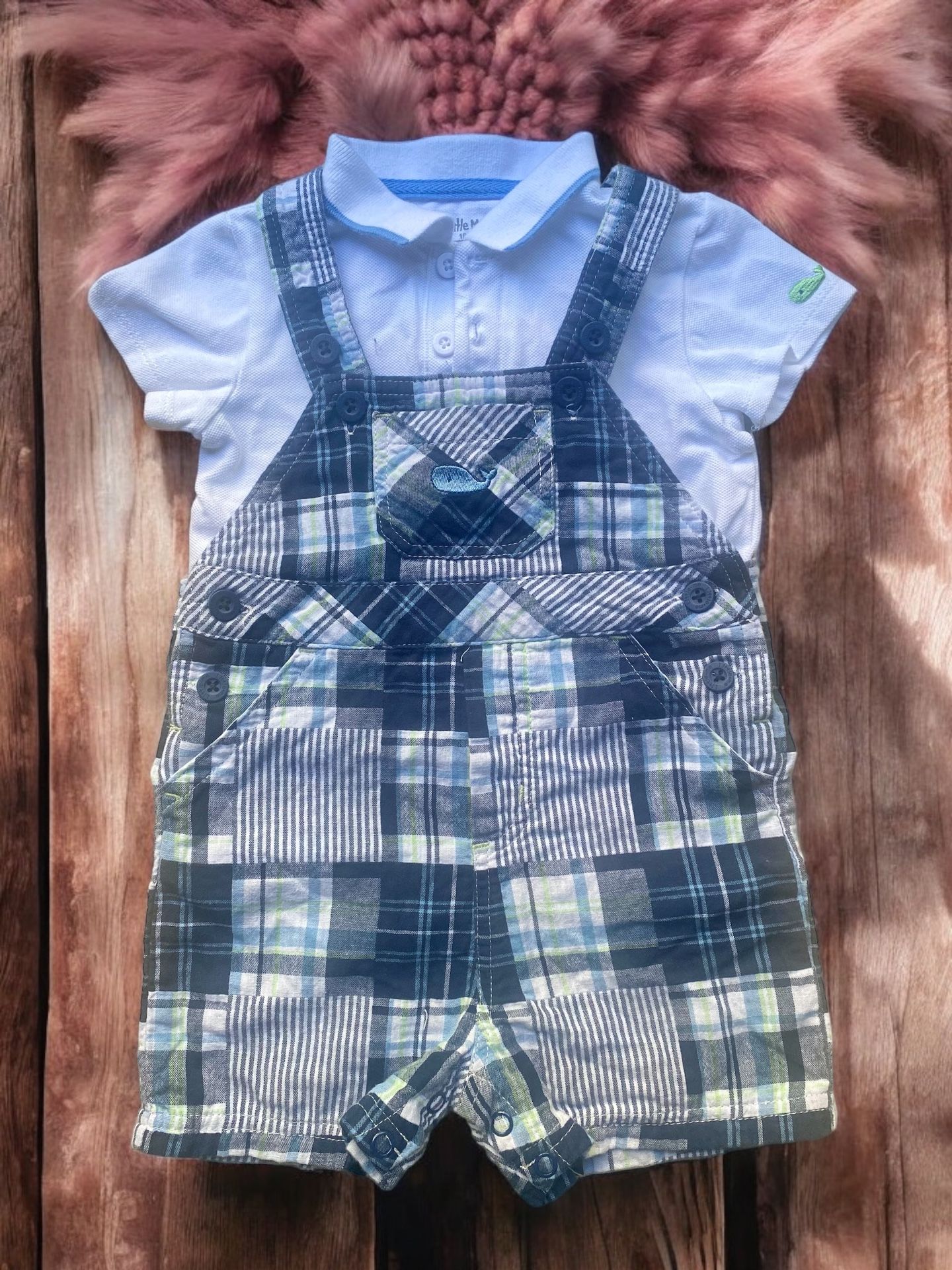 Baby Boys Playtime Shortall Set