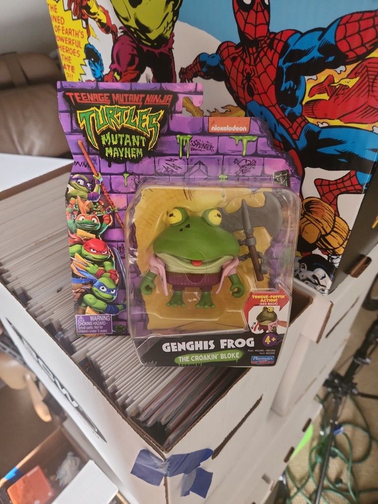 TMNT mutant mayhem Genghis Frog figure moc