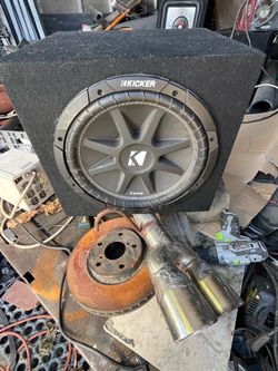 Kicker comp subwoofer