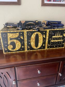 50th birthday party decorations