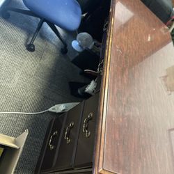 Large Wood Office Desk