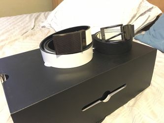 2 Calvin klein new leather bets