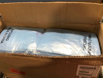 Hand2mind Polyethylene, Level 1, Disposable, Non-Surgical Isolation Gowns, Blue
