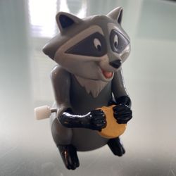 1995 Disney Pocahontas Meeko Wind-up Raccoon Burger King Kids Club Toy