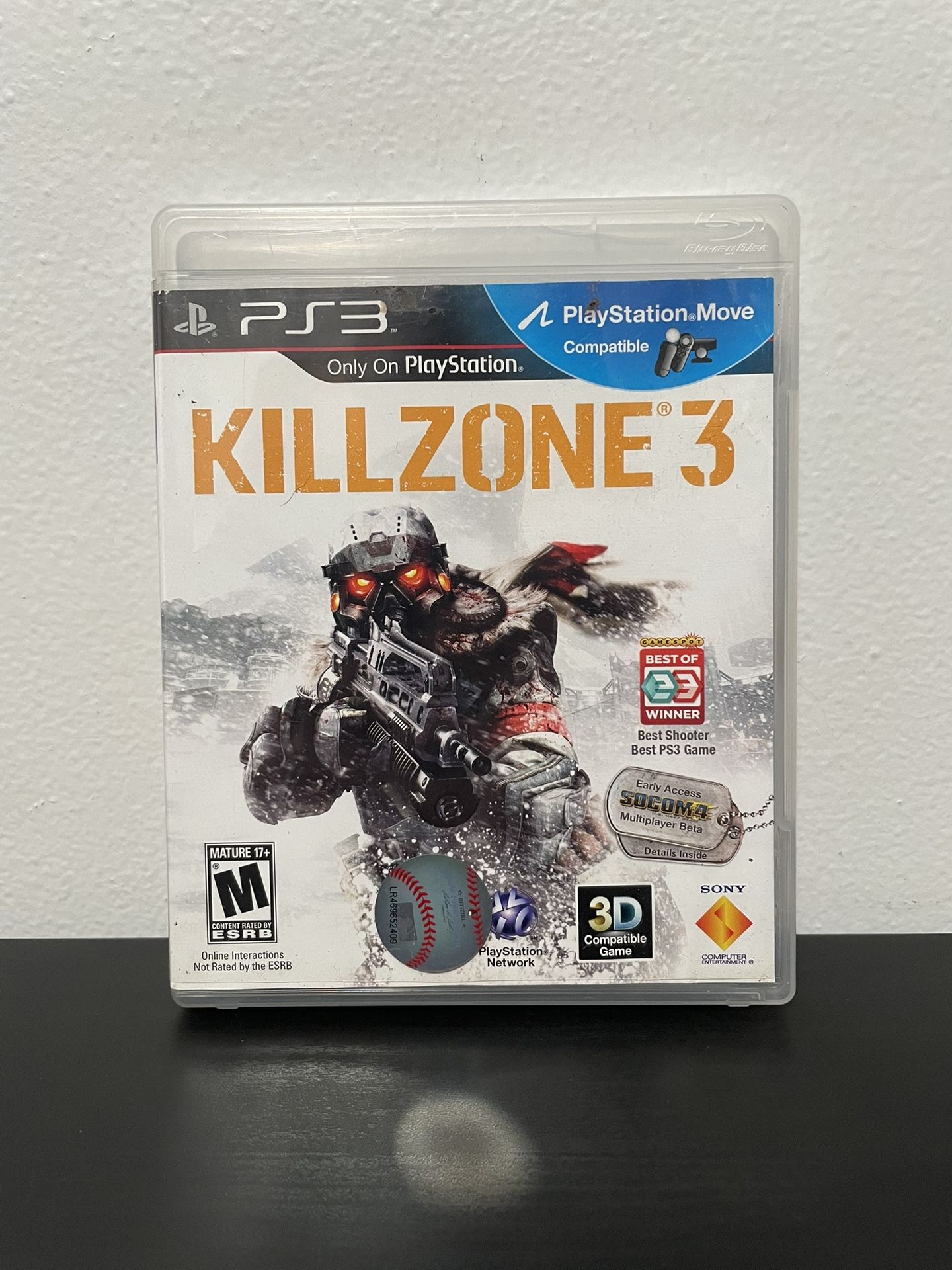 Killzone 3 PS3 PlayStation 3 Video Game Sony War 2011