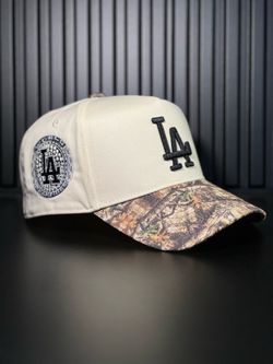 Los Angeles Dodgers Real Tree World Series Champs Snap Back Hat