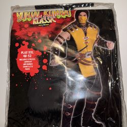 Halloween Costume (New) SCORPION MORTAL KOMBAT