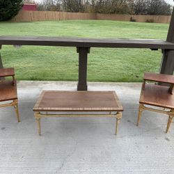 Mid Century Vintage Lane Furniture Coffee Table And End Tables 