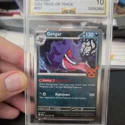 2024 POKEMON TRICK OR TRADE #057 GENGAR 10