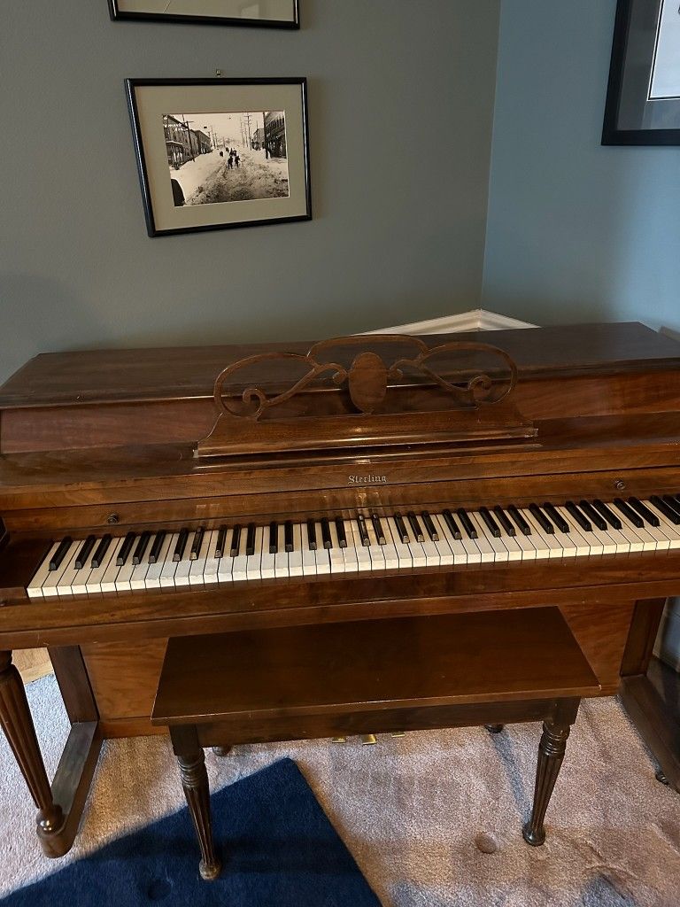 Sterling Spinet Piano 1939?