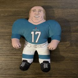 Miami Dolphin’s Ryan Tannehill Plush Pillow Size 15 Inches 