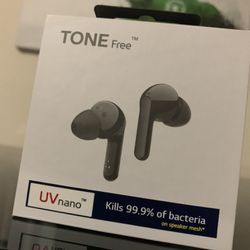 LG TONE Free HBS-FN6 True Wireless Earbud Headphones Black
