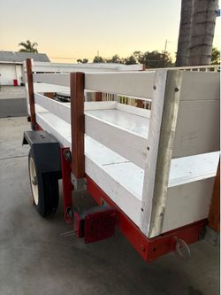 Costume-made/ professionally welded 4 x 8 Utility trailer