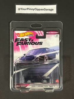 Hot Wheels Premium - Fast & Furious - Quick Shifters #3/5 - 2003 Honda NSX Type-R (GJR80)