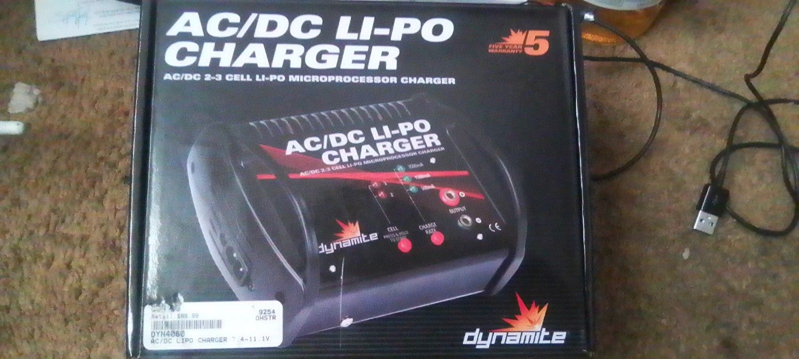 AC/DC LI-PO CHARGER (RC Airplane Batteries)