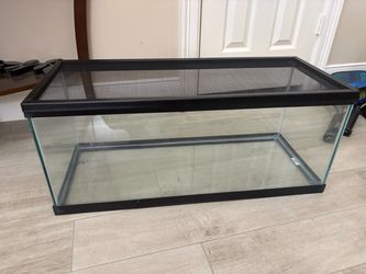 21 gallon glass tank