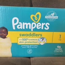 Pampers Diapers Size 1 