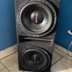 12 Inch American Bass Subs