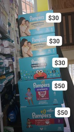 PAMPERS AND HUGGIES