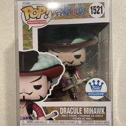 Dracule Mihawk Funko Pop Online Shop Exclusive One Piece 1521 Protector Anime