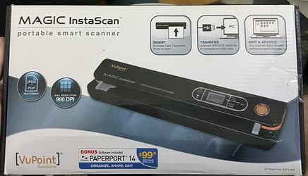 VuPoint Magic Instascan Portable Smart Scanner