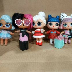 Lot Of Lol Dolls 
