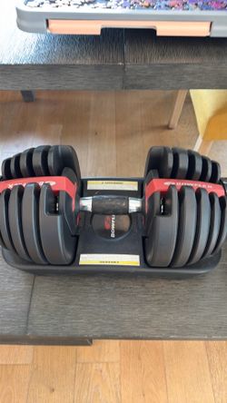 Bowflex weights & adjustable bench