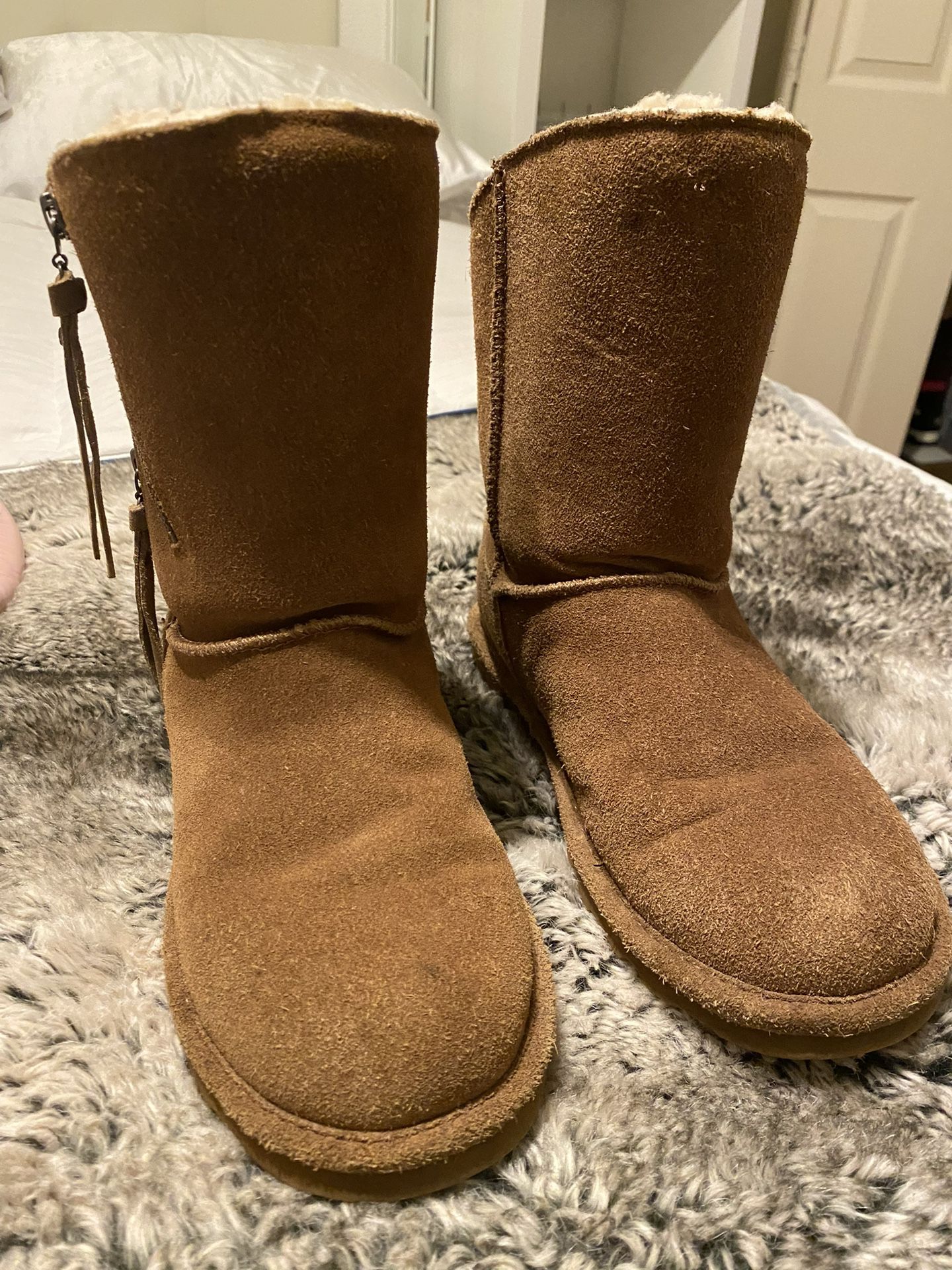 Bear Paw Suede Boots size 8