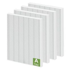 4 Pack 115115 Replacement Filter A Size 21 - Compatible with Winix PlasmaWave Air Purifier C 5300-2 6-2 P300 AM90 C，C535 Filte