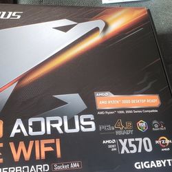 Aorus X570 Elite Wifi For AMD New $175 obo