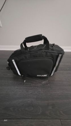 BiKase Black Bicycle Rack Trunk Bag