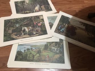 Old Calender Prints For Framing