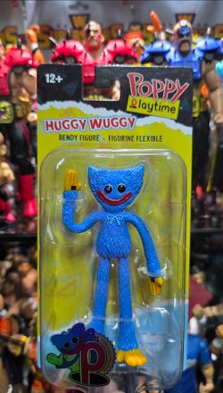 McFarlane Toys- Poppy Playtime Huggy Wuggy 4.5in Bendable Figure