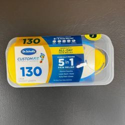 Dr. Scholl's CF310 Custom Fit ORTHOTIC INSERTS 5 in 1 Pain Relief Heels Knees