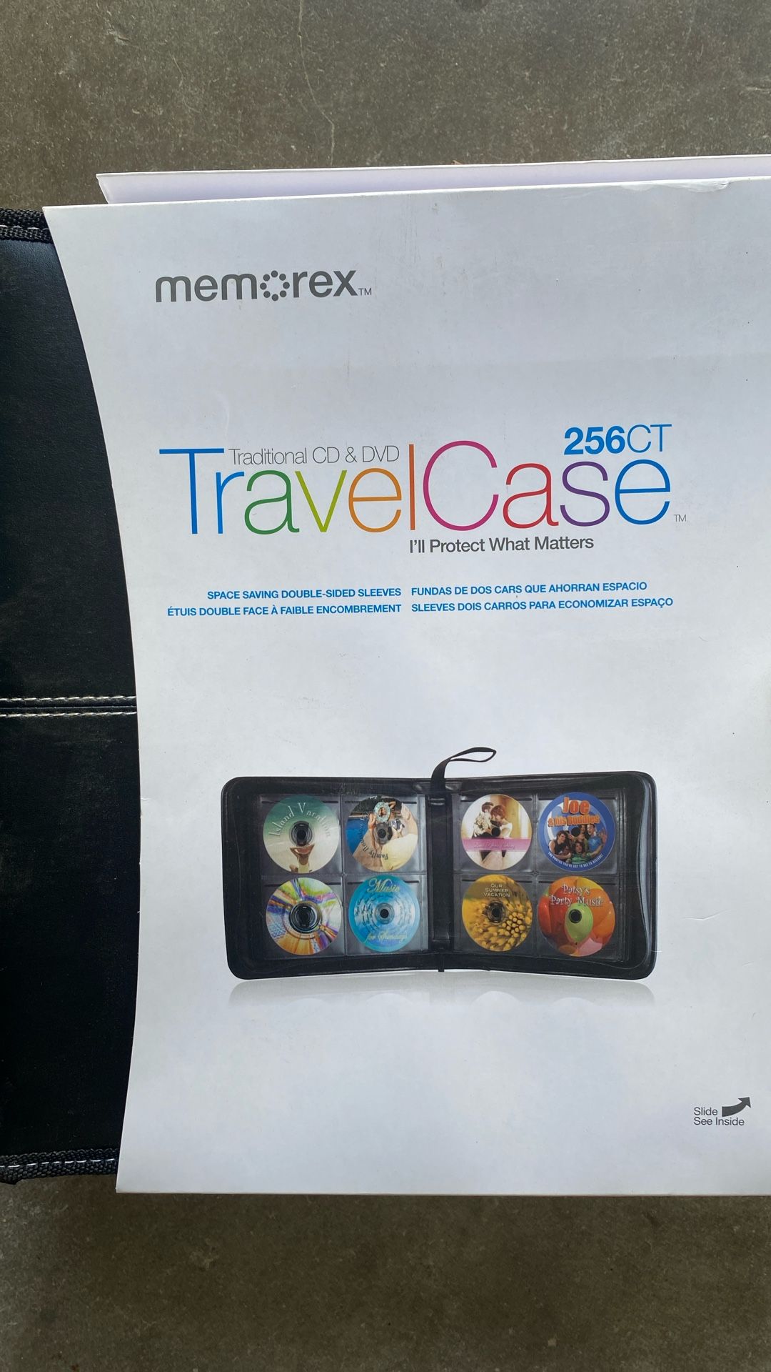 Memorex Cd Travel Case 256 Cds