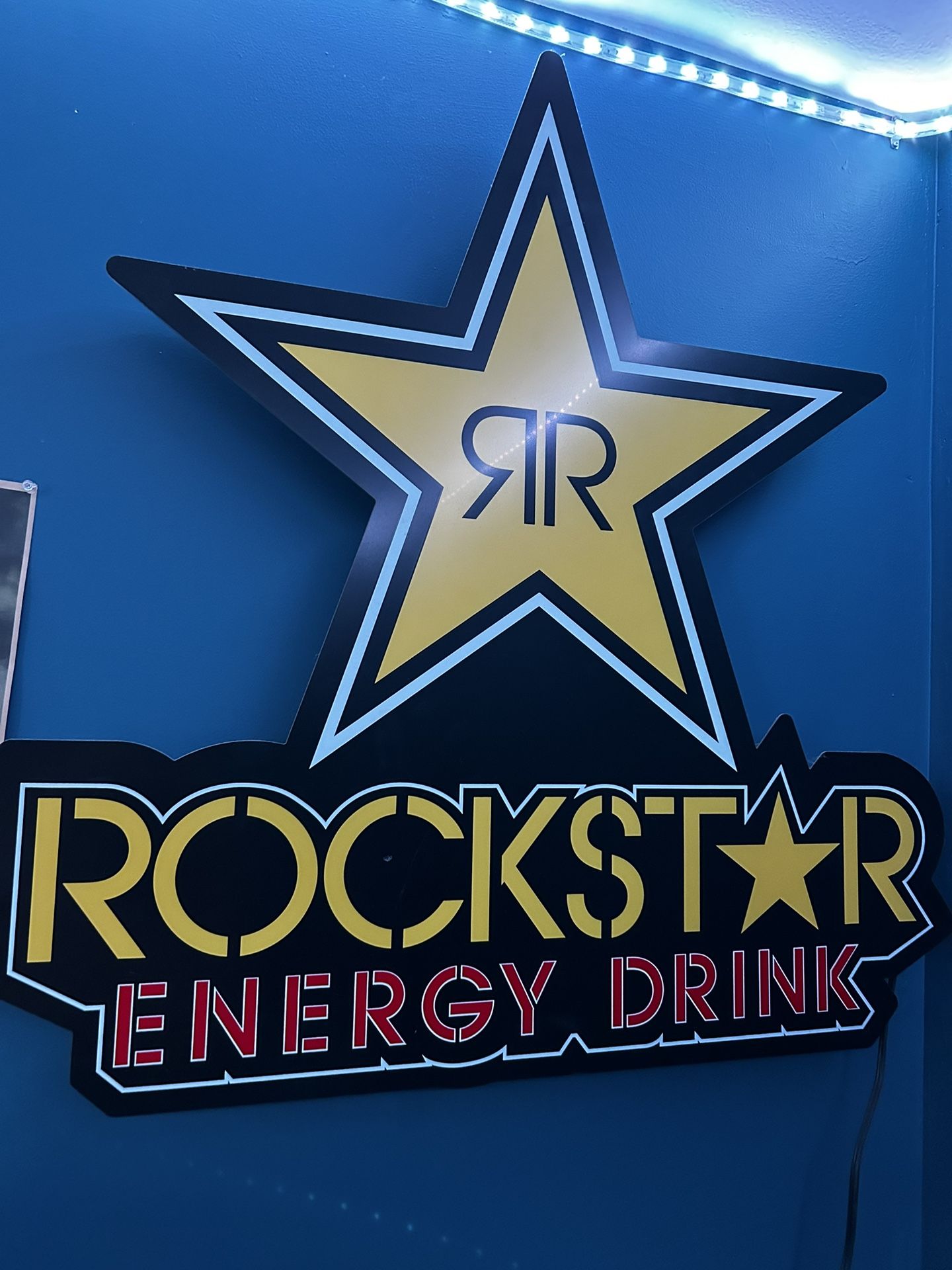 Rockstar Energy LED sign